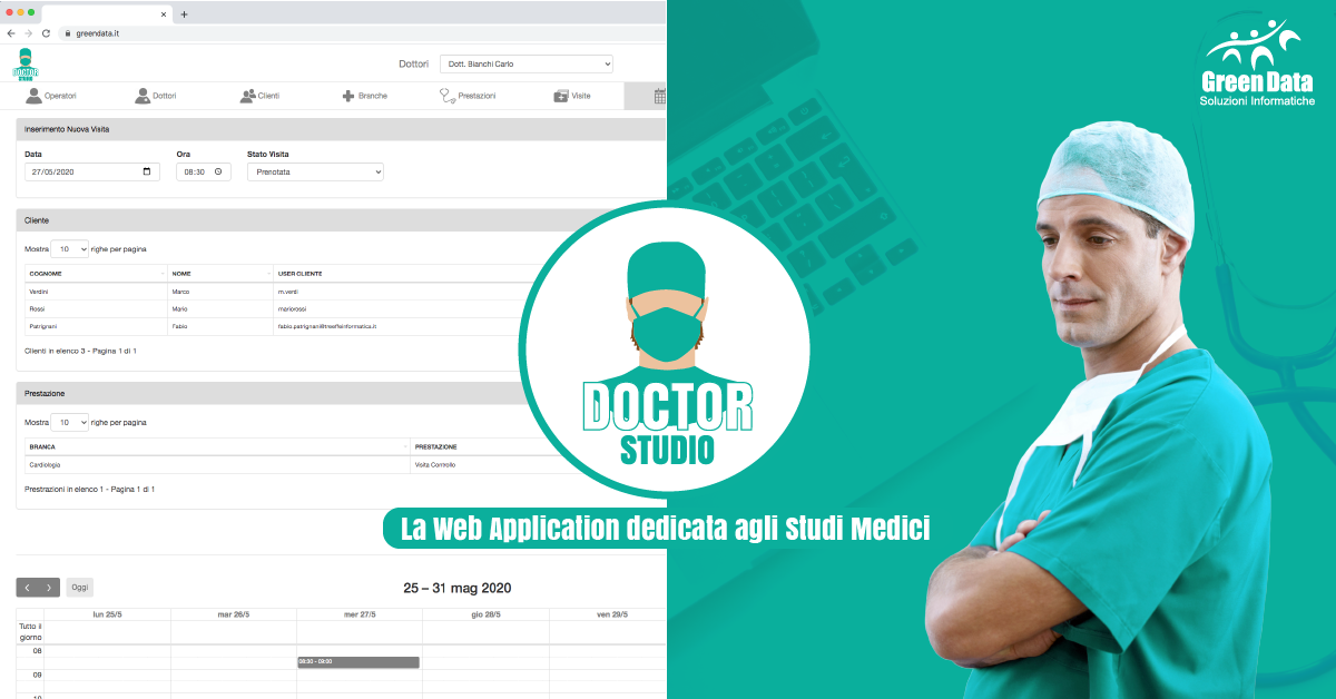Applicazione Web Doctor Studio